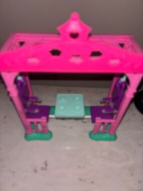 Barbie Club Chelsea Gazebo Swing set Great